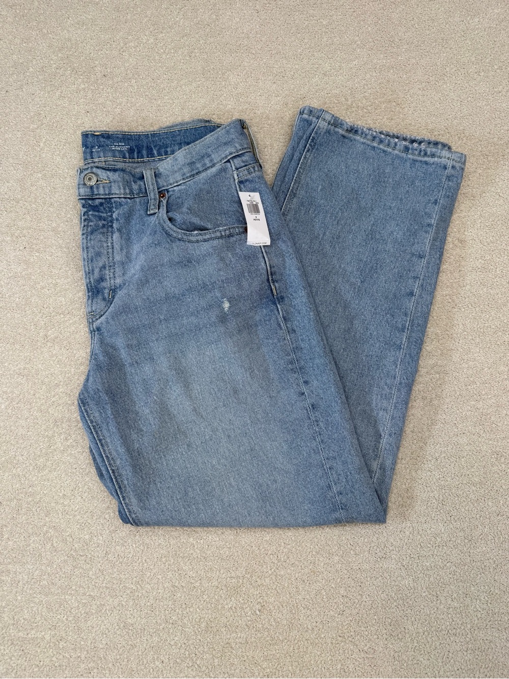Old Navy Light Blue Straight Leg Jeans